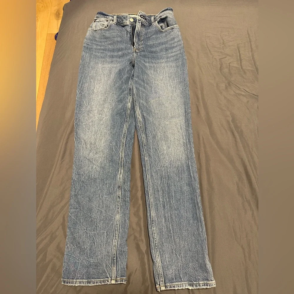 Abercrombie & Fitch curve love 90s straight jean, size 27 - Picture 5 of 9